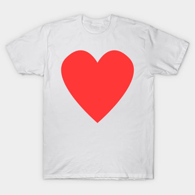 valentines heart T-Shirt by oddityghosting